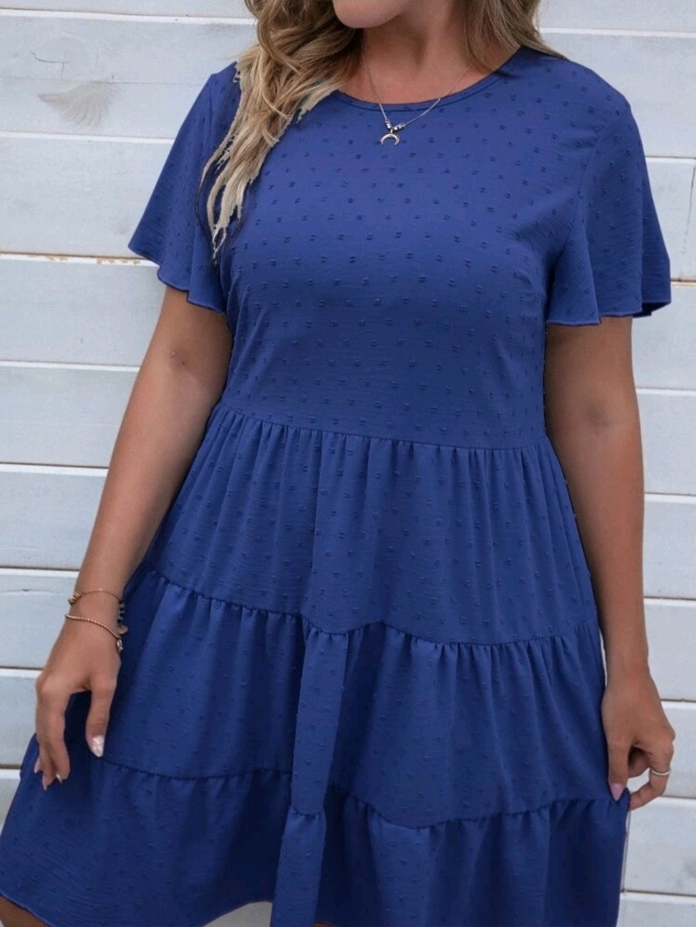 Plus Size 1x Blue Dress